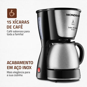 Cafeteira Elétrica Arome C-34JI-15X