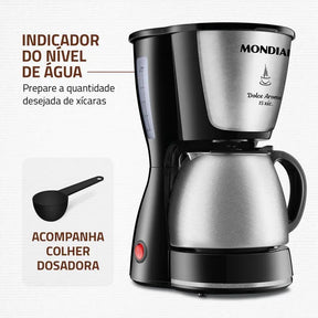 Cafeteira Elétrica Arome C-34JI-15X