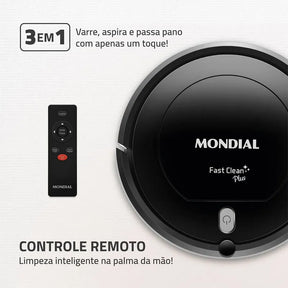 Robô Aspirador de Pó Power Clean 30%Off mais Frete Grátis