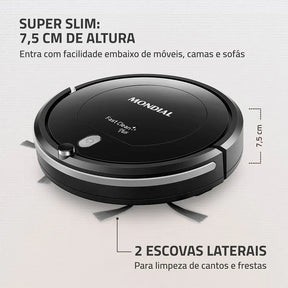 Robô Aspirador de Pó Power Clean 30%Off mais Frete Grátis