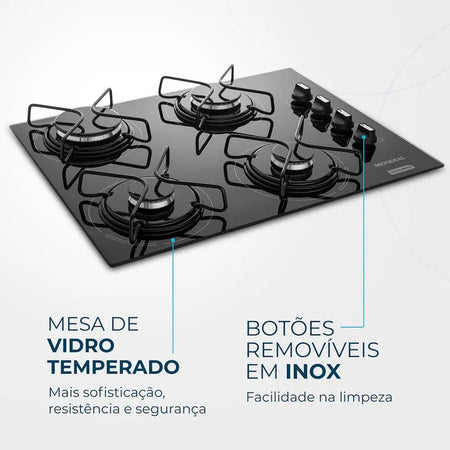Cooktop a Gás 4 Bocas CTG-01