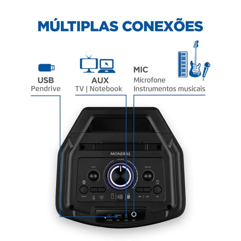 Party Box Bivolt PBX-600-A
